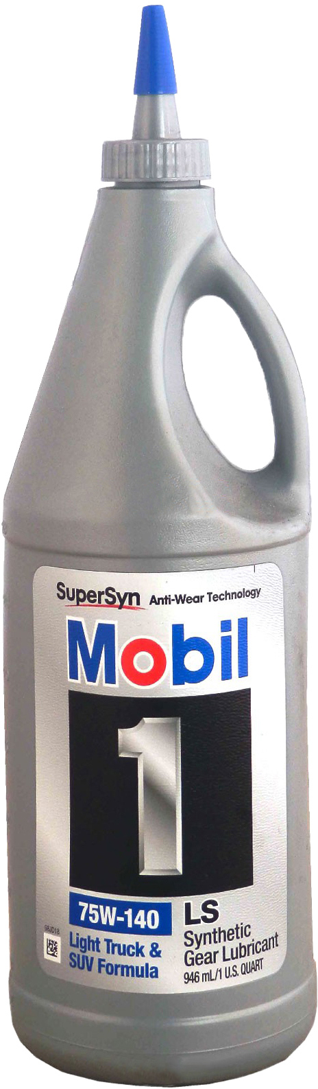 Олива трансмісійна MOBIL 1 Synthetic Gear Lube LS 75W-140 0.946 л (102490)